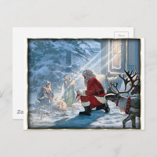 Elke knie moet briefkaart (Voorkant / Achterkant)