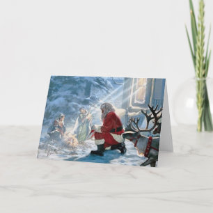 Elke knie moet feestdagen kaart