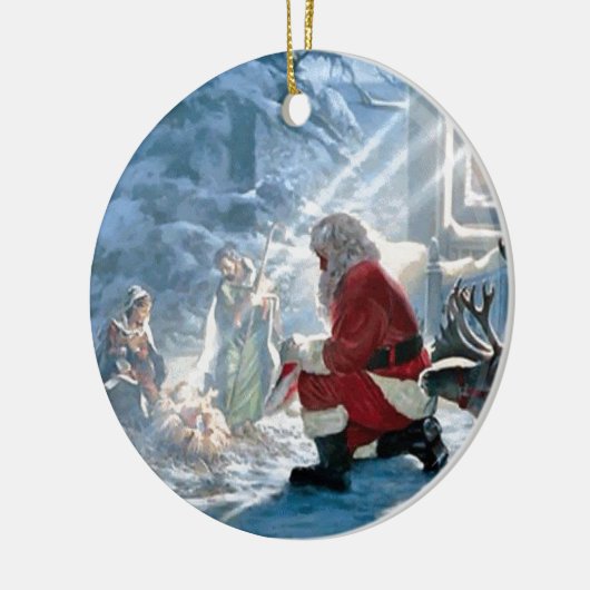 Elke knie moet keramisch ornament (Links)