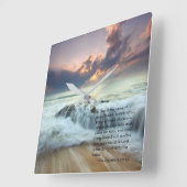 Elke knie zal… vierkante klok (Hoek)