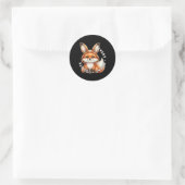 Elke konijn telt - Fox Sticker (Tas)