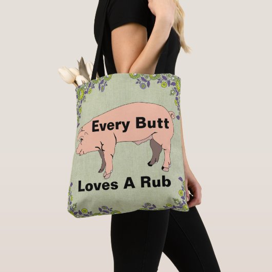 Elke kont houdt van een Canvas tas (Dichtbij)