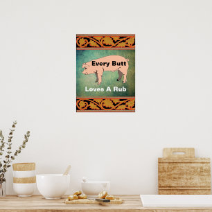 Elke kont houdt van een Poster