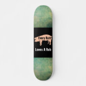 Elke kont houdt van een skateboard (Voorkant)