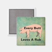 Elke kont houdt van een wrijfmagneet magneet (Voorkant / Achterkant)