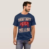 Elke kont houdt van wrijven grillen BBQ Smoker Gif T-shirt (Voorkant volledig)