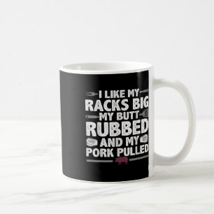 Elke kont houdt verdient een goede wrijfvlees BBQ  Koffiemok