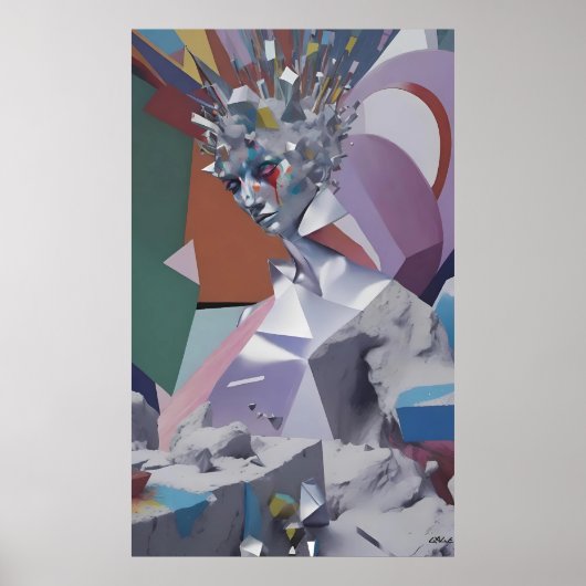 Elke Kroon Neergehaald Poster (Voorkant)