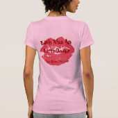 Elke Kus An EarthQuake ~Lord Byron, Don.. T-shirt (Achterkant)