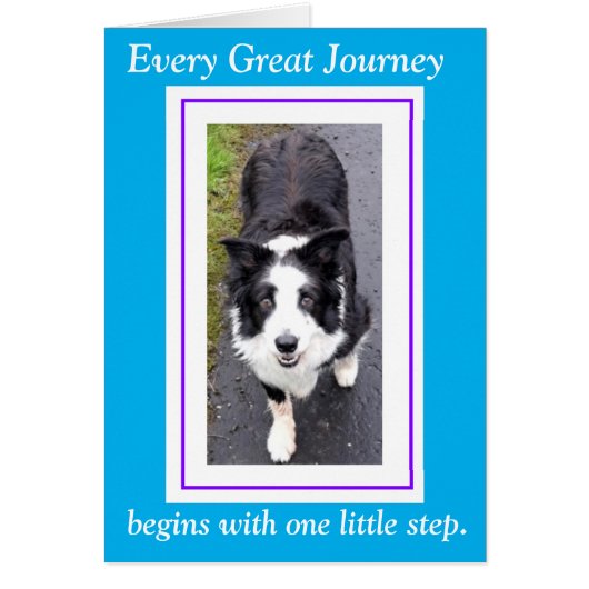 Elke lange reis begint met een stapje koek (Voorkant)