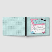 Elke leeftijd, 1950's Retro Birthday Guest Book Gastenboek (Volledig)