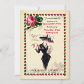 elke leeftijd, 60e, Verjaardag Party vrouw, Gatsby Kaart (Voorkant)