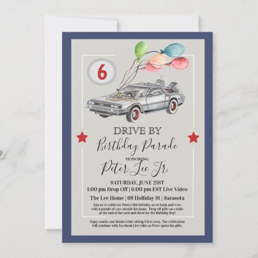 ELKE LEEFTIJD - Aandrijving door Virtual Boy Birth Kaart (Voorkant)