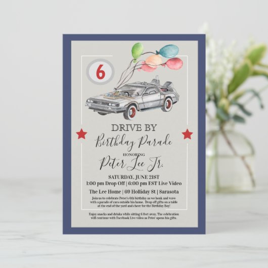 ELKE LEEFTIJD - Aandrijving door Virtual Boy Birth Kaart (Staand voorkant)