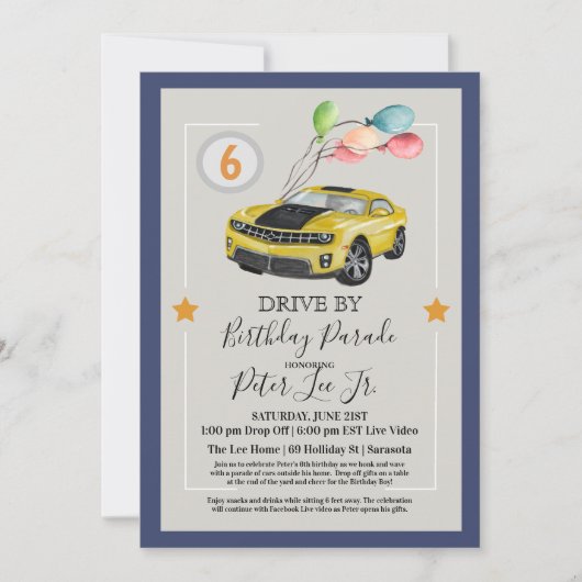 ELKE LEEFTIJD - Aandrijving door Virtual Boy Birth Kaart (Voorkant)