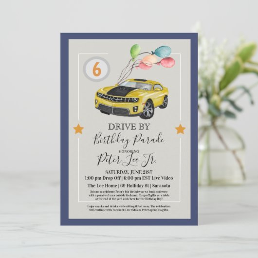 ELKE LEEFTIJD - Aandrijving door Virtual Boy Birth Kaart (Staand voorkant)