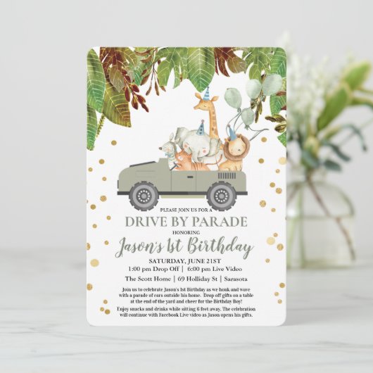 ELKE LEEFTIJD - Aandrijving door Virtual Boy Birth Kaart (Staand voorkant)