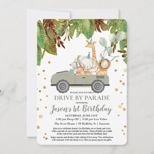 ELKE LEEFTIJD - Aandrijving door Virtual Boy Birth Kaart (Voorkant)