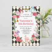 ELKE LEEFTIJD - Afrikaanse Amerikaanse Alice in Wo Kaart (Staand voorkant)