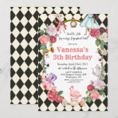 ELKE LEEFTIJD - Afrikaanse Amerikaanse Alice in Wo Kaart (Voorkant / Achterkant)