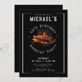 Elke leeftijd Barbecue Verjaardagsfeestje Kaart (Voorkant / Achterkant)