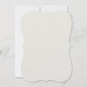 Elke leeftijd Elegant White Rose Floral 80th Birth Kaart (Achterkant)