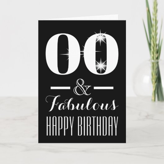 Elke leeftijd & fantastisch | Aangepaste achtergro Kaart (Voorkant)