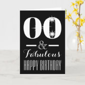 Elke leeftijd & fantastisch | Aangepaste achtergro Kaart (Gele Bloem)