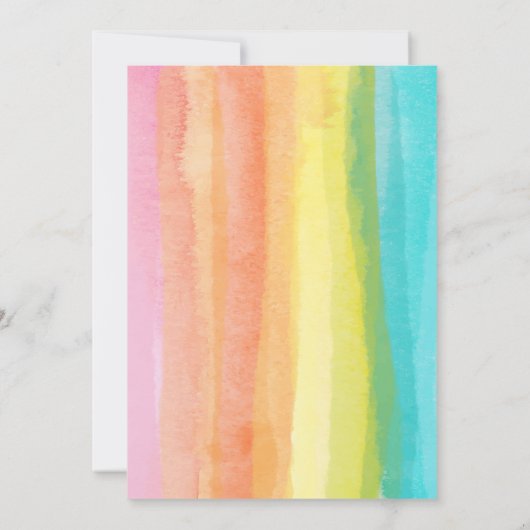 Elke leeftijd Fiesta Verjaardag uitnodiging (Achterkant)