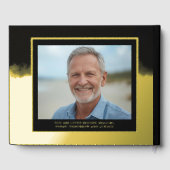 Elke leeftijd gastenboek verjaardagsfeestje foto v (Achterkant)