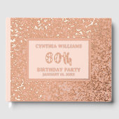 Elke leeftijd gastenboek verjaardagsfeestje foto v (Voorkant)