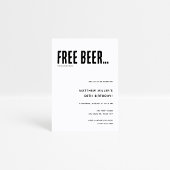 Elke Leeftijd Grappig Volwassen Verjaardag Uitnodi Kaart