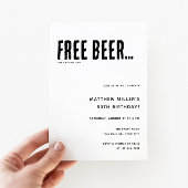 Elke Leeftijd Grappig Volwassen Verjaardag Uitnodi Kaart