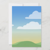 Elke leeftijd, groene tractor verjaardag kaart (Achterkant)