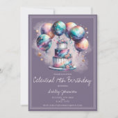 Elke leeftijd Hemelse Mystieke Kosmische Verjaarda Kaart (Voorkant)