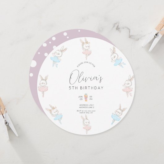 Elke leeftijd Kerstmis thema notenkraker verjaarda Kaart (Voorkant / Achterkant in situ)