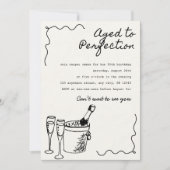 Elke leeftijd, leeftijd tot in de perfectie verjaa kaart (Voorkant)