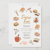 Elke leeftijd leuk vrienden kamperen verjaardag kaart (Voorkant)