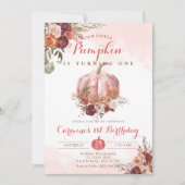 ELKE LEEFTIJD Little Pumpkin Bourgondië Roos Verja Kaart (Voorkant)