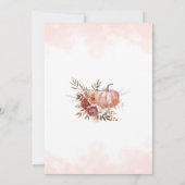 ELKE LEEFTIJD Little Pumpkin Bourgondië Roos Verja Kaart (Achterkant)