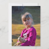 Elke leeftijd Llama-kinderen op zaterdag uitnodigi Kaart (Achterkant)