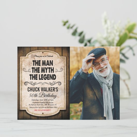 ELKE LEEFTIJD - Mannelijke uitnodiging om de dag v (Staand voorkant)