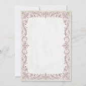 ELKE LEEFTIJD - Medieval Renaissance Birthday Invi Kaart (Achterkant)