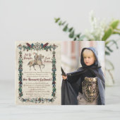 ELKE LEEFTIJD - Middeleeuwse Renaissance Verjaarda Kaart (Staand voorkant)