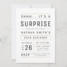 Elke leeftijd Moderne Eenvoudige Typografie Verras