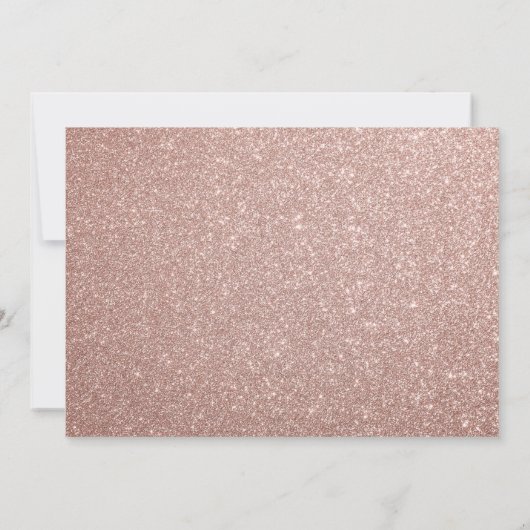 Elke leeftijd Moderne roze roze roze goudvlek Kaart (Achterkant)