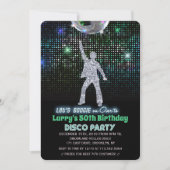 ELKE LEEFTIJD - Retro Disco Verjaardagsfeestje Kaart (Voorkant)