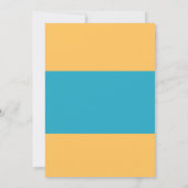 Elke leeftijd retro roller schaats meisje verjaard kaart (Achterkant)