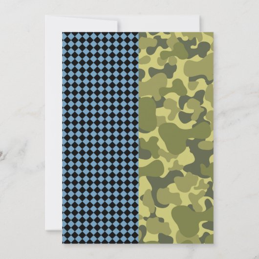 Elke Leeftijd Ridder en Leger Joint Boys Verjaarda Kaart (Achterkant)