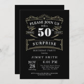  elke leeftijd rustiek thema (Voorkant / Achterkant)